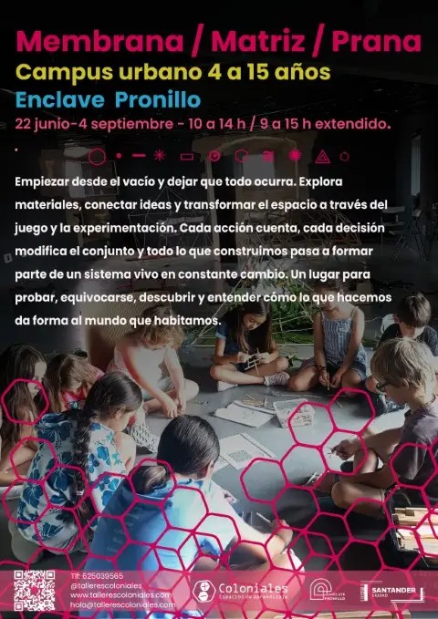 Campus Coloniales 2026 · Membrana, Matriz, Prana