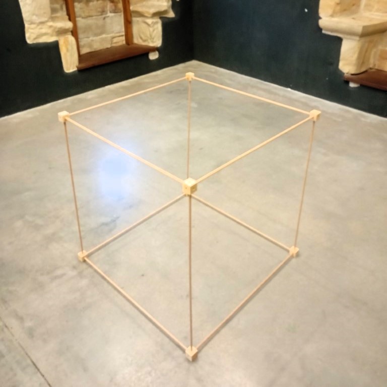 Hexa — cubo modular de 1 m³